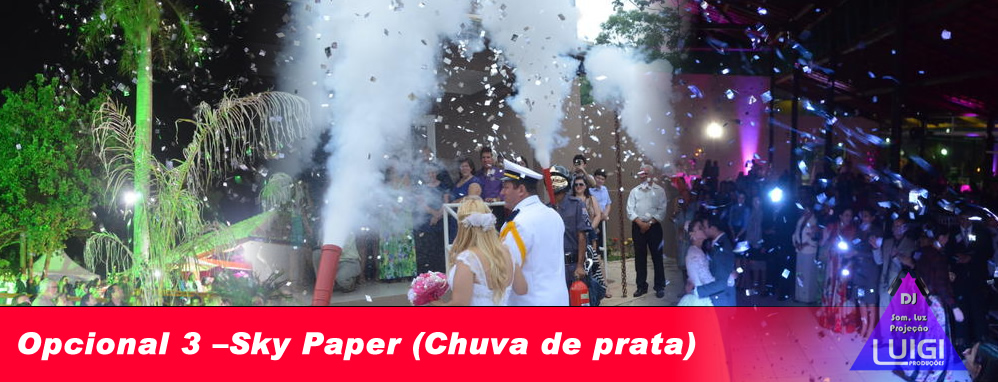 Pacotes para Eventos de Casamento, Anivers&aacute;rios, Empresarial com DJ