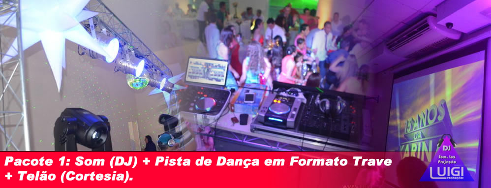 Pacotes para Eventos de Casamento, Anivers&aacute;rios, Empresarial com DJ