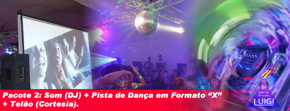 Pacotes para Eventos de Casamento, Anivers&aacute;rios, Empresarial com DJ