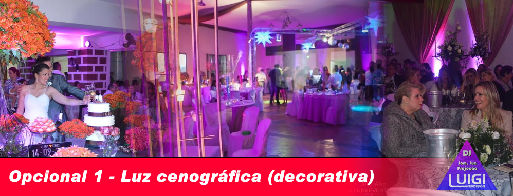 Pacotes para Eventos de Casamento, Anivers&aacute;rios, Empresarial com DJ
