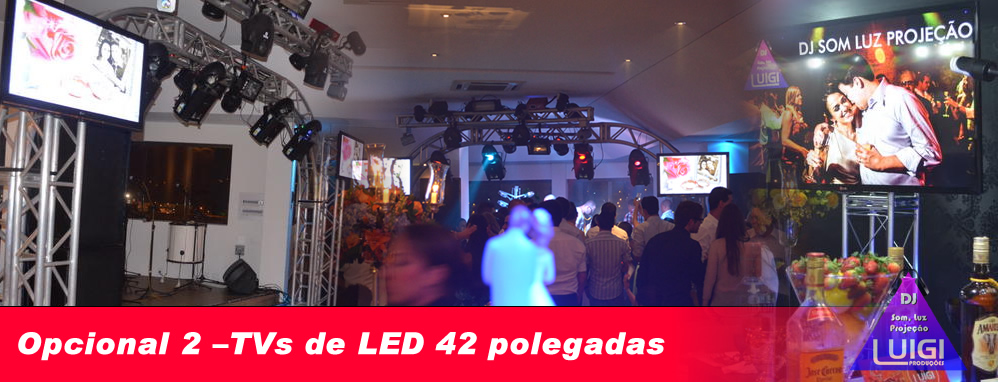 Pacotes para Eventos de Casamento, Anivers&aacute;rios, Empresarial com DJ